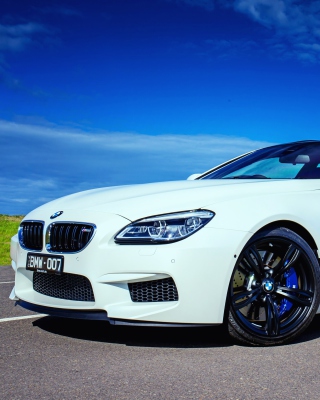 BMW M6 F13 Background for 480x800