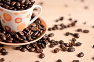 Coffee beans Background for Android, iPhone and iPad