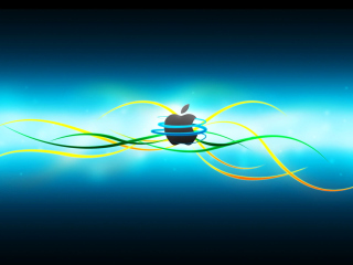 Screenshot №1 pro téma Apple Emblem 320x240