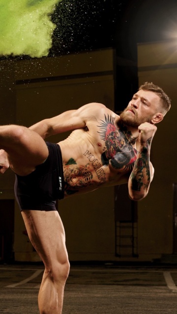 Обои Conor McGregor MMA King 360x640