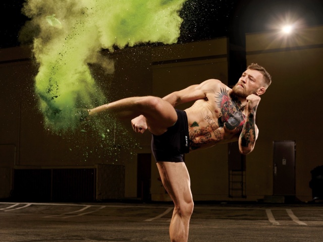 Conor McGregor MMA King wallpaper 640x480