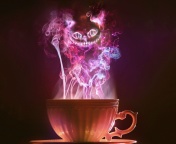 Sfondi Cheshire Cat Mystical Smoke 176x144