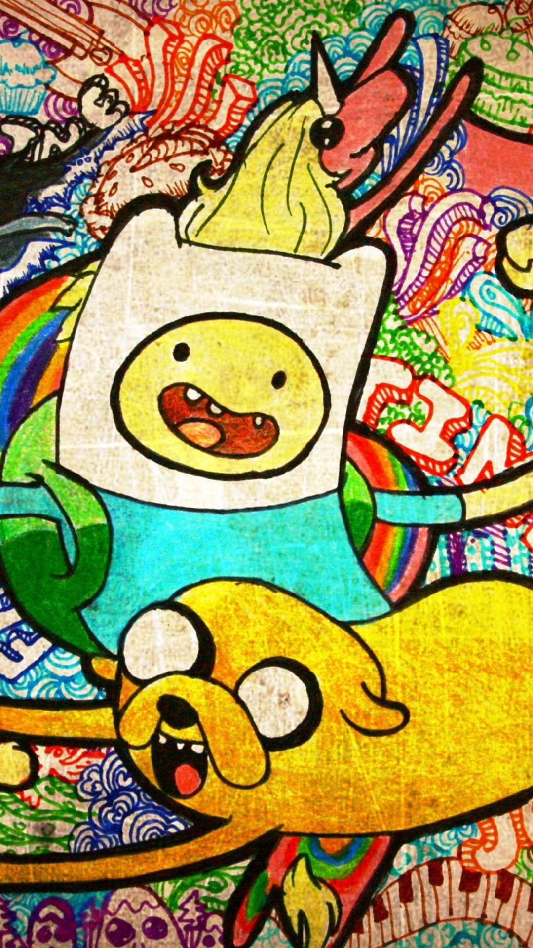 Screenshot №1 pro téma Adventure Time Animation 1080x1920