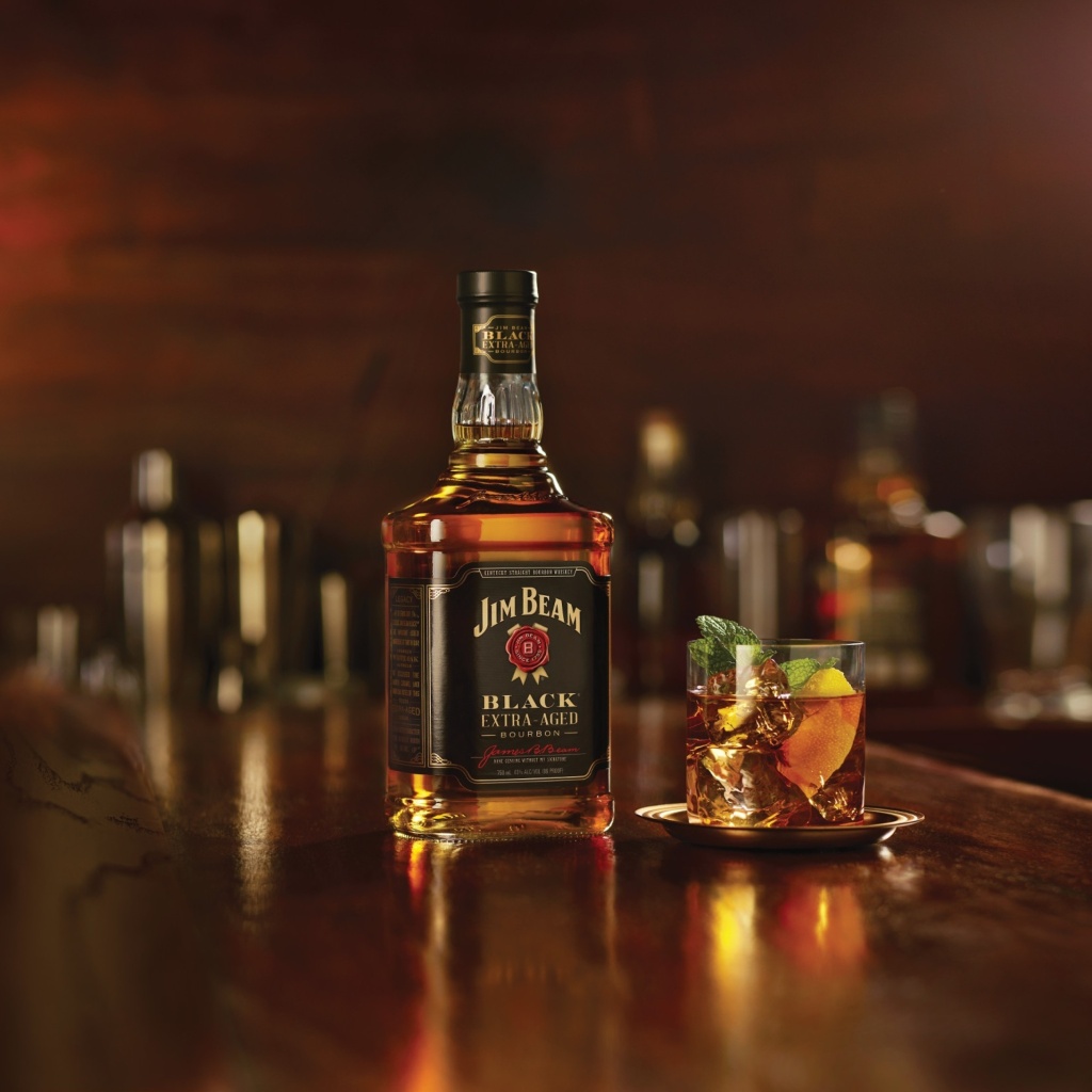 Das Jim beam bourbon Wallpaper 1024x1024