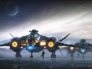 Star Wars Battlefront 3 Fighter Jet screenshot #1 320x240