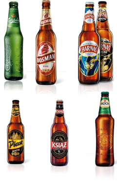Screenshot №1 pro téma Beer Brands, Bosman, Ksiaz, Harnas, Kasztelan 240x400