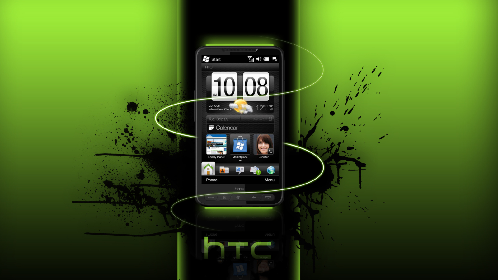 HTC HD wallpaper 1600x900