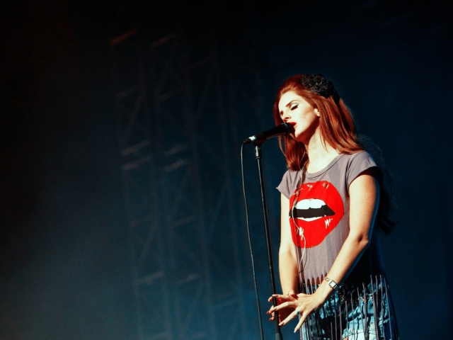Screenshot №1 pro téma Lana Del Rey Famous Singer 640x480
