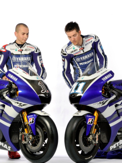 Screenshot №1 pro téma Jorge Lorenzo And Ben Spies 240x320