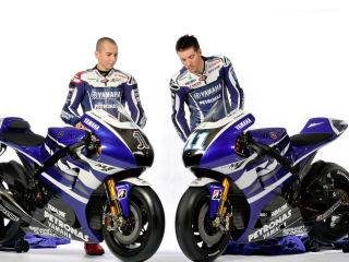 Screenshot №1 pro téma Jorge Lorenzo And Ben Spies 320x240