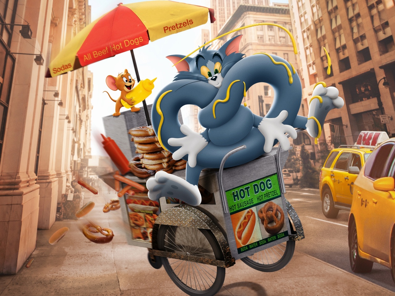 Das Tom a Jerry 2021 Wallpaper 1280x960