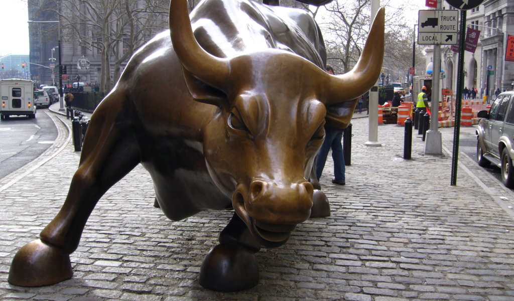 Screenshot №1 pro téma The Wall Street Bull 1024x600