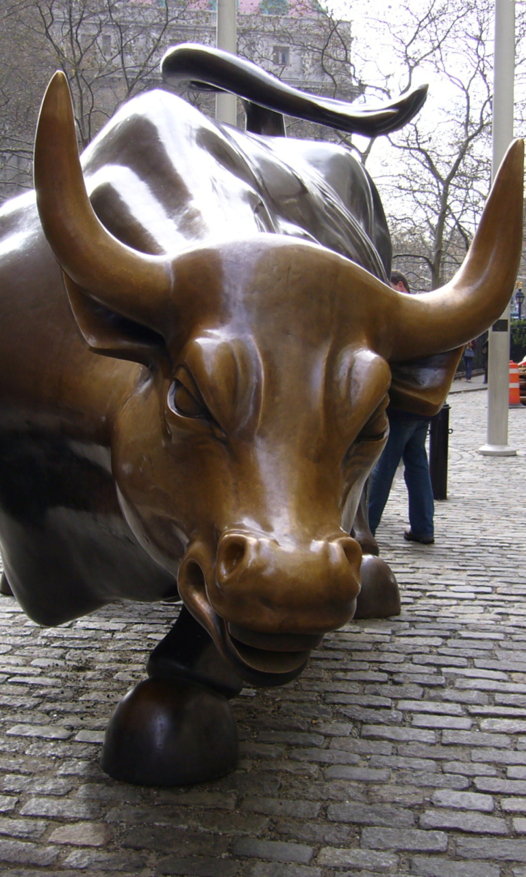 Screenshot №1 pro téma The Wall Street Bull 768x1280