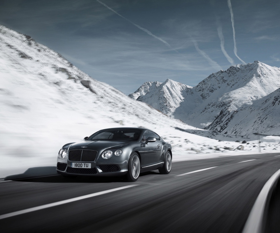 Fondo de pantalla Bentley Continental V8 960x800