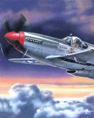 North American P 51 Mustang - Obrázkek zdarma pro 176x220