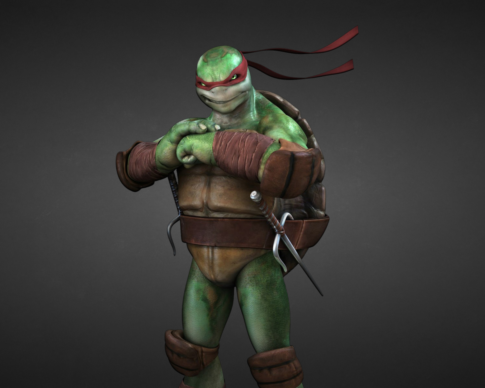 Screenshot №1 pro téma Raphael - Teenage Mutant inja Turtles 1600x1280