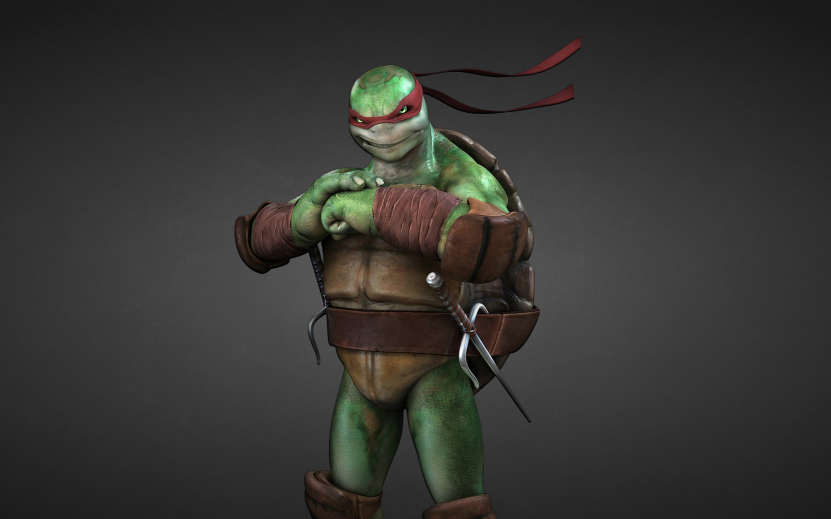 Das Raphael - Teenage Mutant inja Turtles Wallpaper 1680x1050