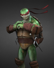 Screenshot №1 pro téma Raphael - Teenage Mutant inja Turtles 176x220