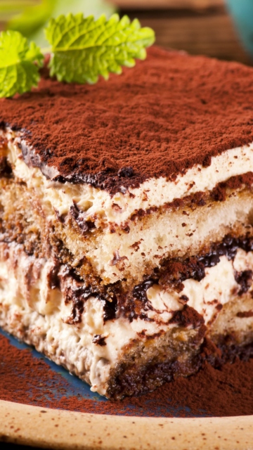 Fondo de pantalla Amazing Tiramisu 360x640