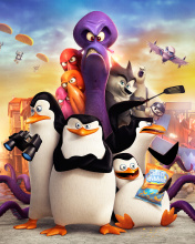 The Penguins of Madagascar 2014 wallpaper 176x220