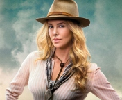Screenshot №1 pro téma Charlize Theron In A Million Ways To Die In The West 176x144