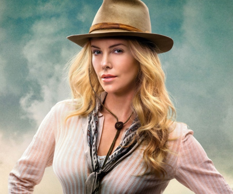 Sfondi Charlize Theron In A Million Ways To Die In The West 480x400