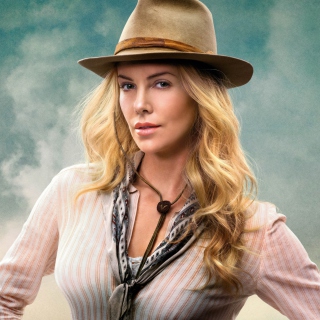 Charlize Theron In A Million Ways To Die In The West papel de parede para celular para iPad 3