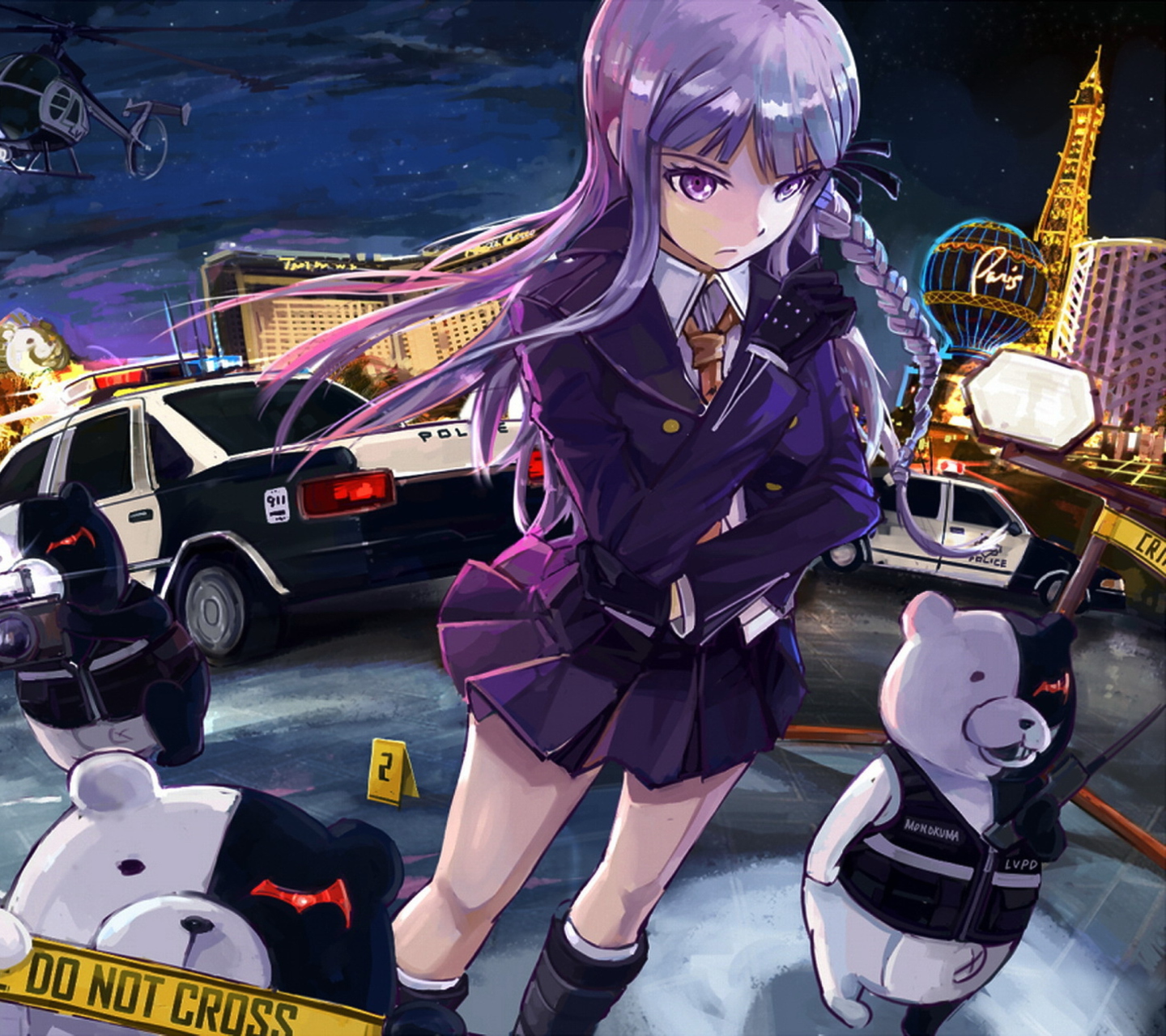 Screenshot №1 pro téma Dangan Ronpa: Academy of Hope and High School Students of Despair 1440x1280