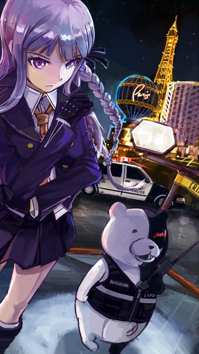 Screenshot №1 pro téma Dangan Ronpa: Academy of Hope and High School Students of Despair 640x1136