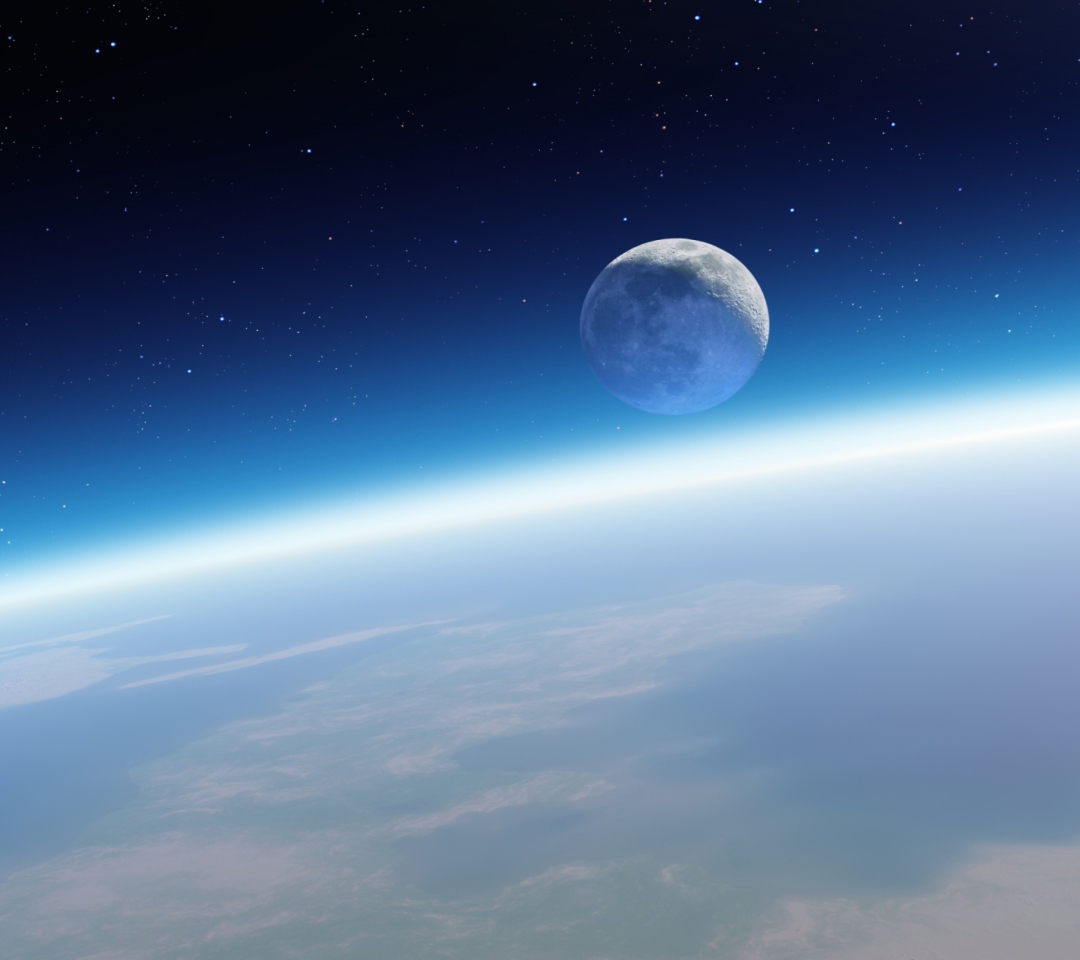 Earth And Moon screenshot #1 1080x960