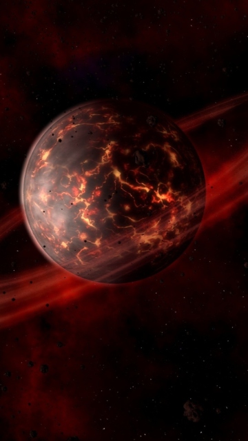 Screenshot №1 pro téma Volcanic Planet 360x640