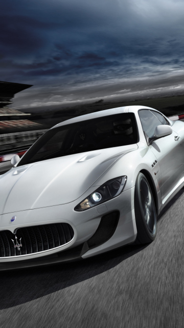 Fondo de pantalla Maserati GranTurismo 360x640