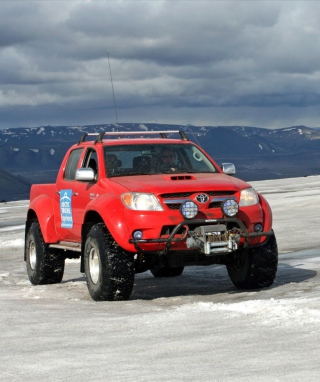 Toyota Hilux Tuning - Obrázkek zdarma pro 240x320