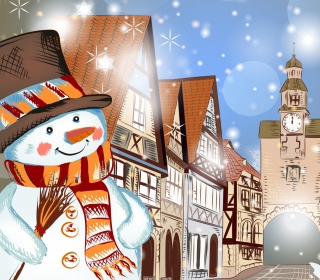 Merry Christmas 2014 - Obrázkek zdarma pro iPad Air