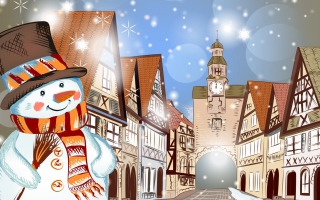 Kostenloses Merry Christmas 2014 Wallpaper für Fullscreen Desktop 1280x960