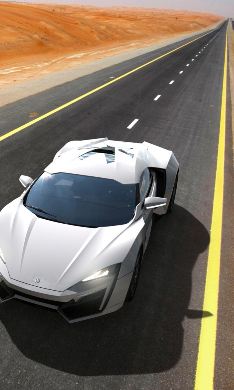 Screenshot №1 pro téma W Motors Lykan Hypersport 2013 768x1280