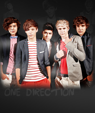 Kostenloses One-Direction-Wallpaper-8 Wallpaper für Nokia Asha 503