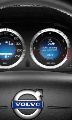 Screenshot №1 pro téma Volvo Speedometer 240x400