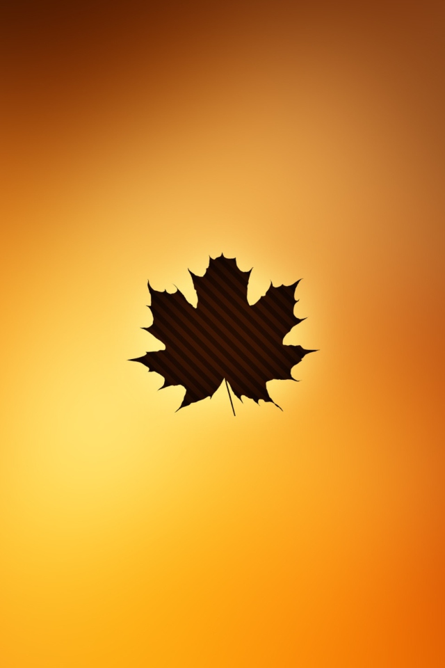 Das Oak Leaf Wallpaper 640x960