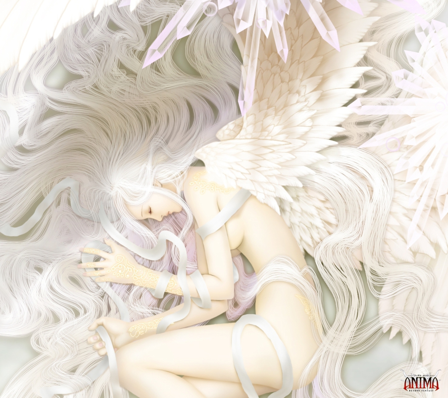Fantasy Angel wallpaper 1440x1280