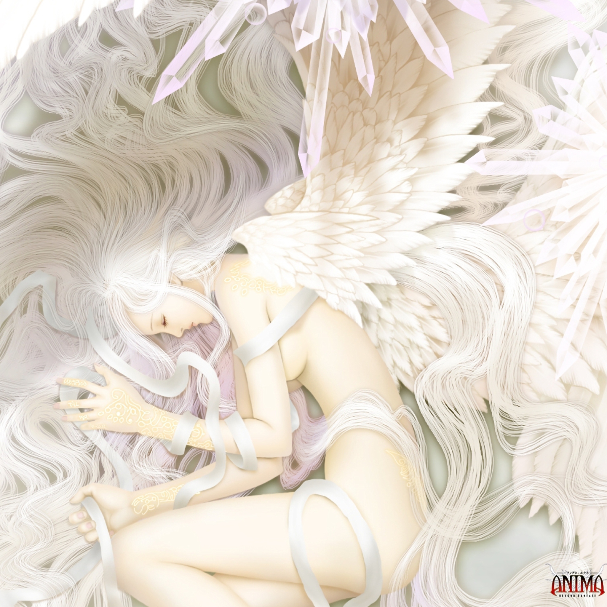 Das Fantasy Angel Wallpaper 2048x2048