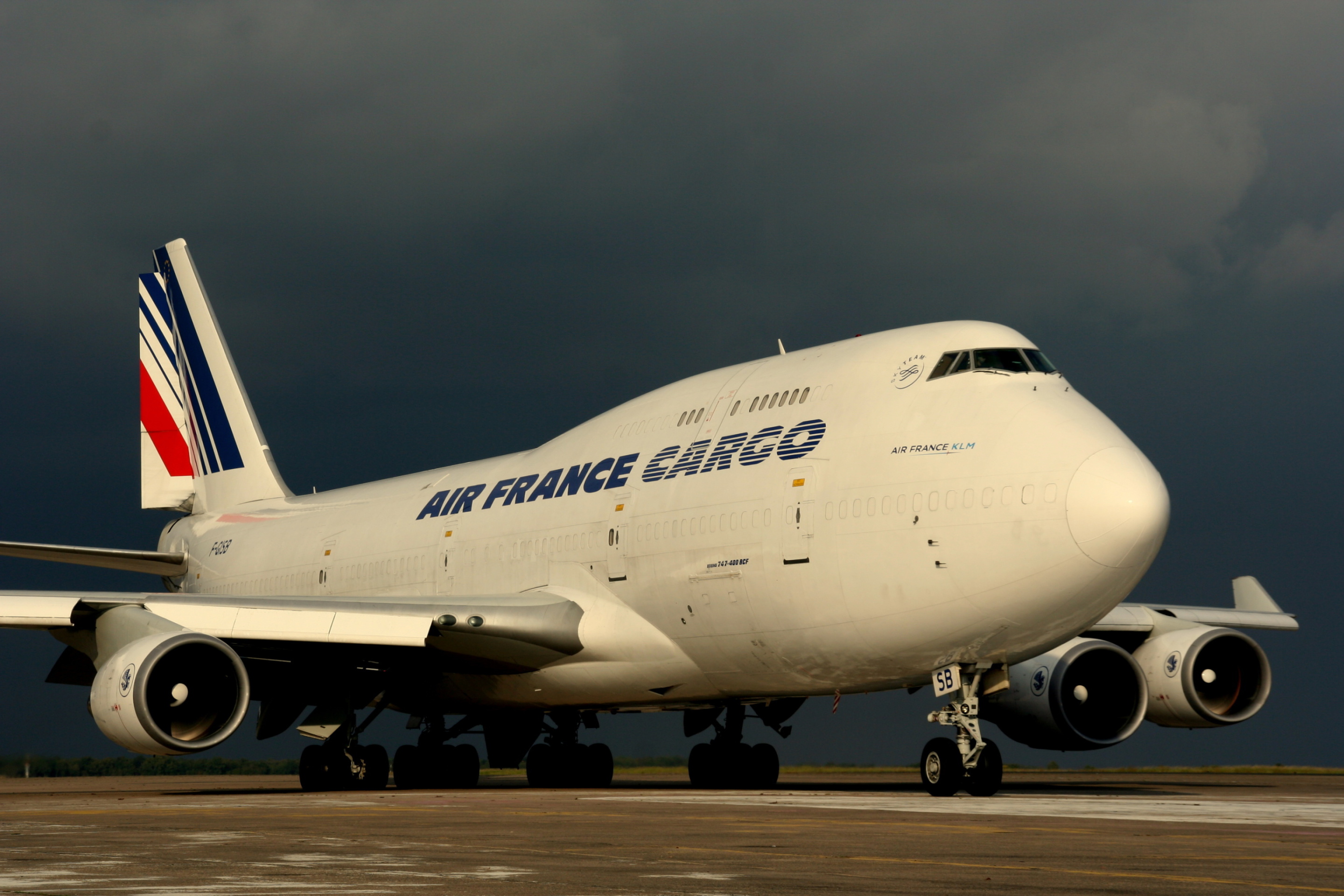 Sfondi Boeing 747 400 Air France 2880x1920