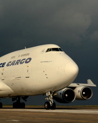 Boeing 747 400 Air France - Obrázkek zdarma pro Nokia 5800 XpressMusic