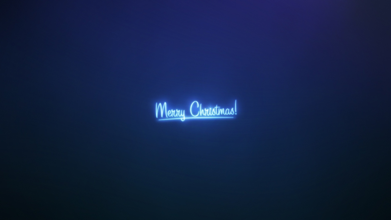 Das Merry Christmas Wallpaper 1366x768