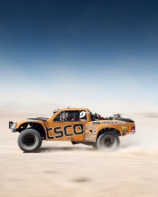 Off Road Tracing Truck wallpaper 176x220