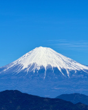 Fondo de pantalla Fuji Volcano 128x160