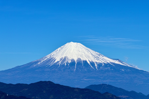 Fondo de pantalla Fuji Volcano 480x320