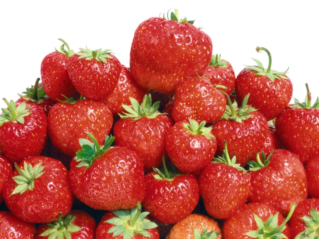 Sfondi Red Strawberries 1024x768