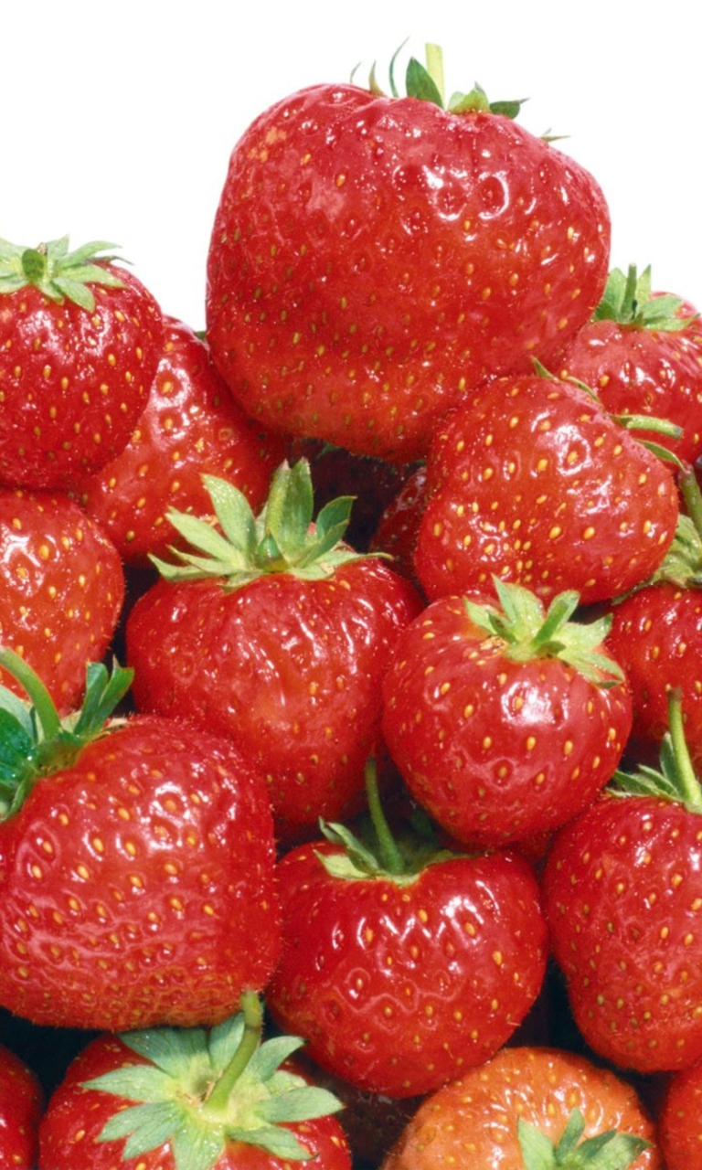 Screenshot №1 pro téma Red Strawberries 768x1280