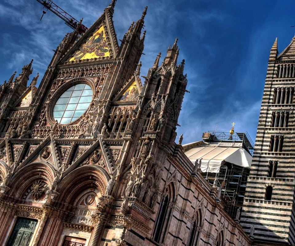 Cathedral Siena Italy screenshot #1 960x800